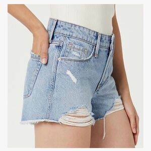 The Drop Women's Arin Distressed Denim Short New